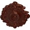 Ekena Millwork Strasbourg Ceiling Medallion, Hand-Painted Antique Copper, 30 1/2"W x 20"H x 1 1/2"P CM30SGACS - alternate 3